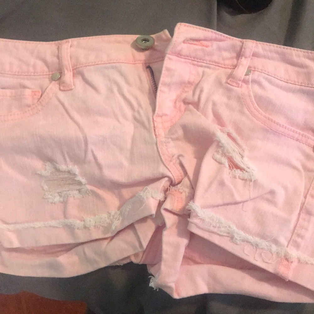 Pink shorts